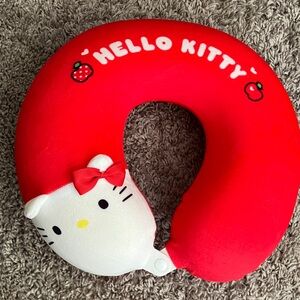 Hello Kitty Red Travel Neck Pillow
